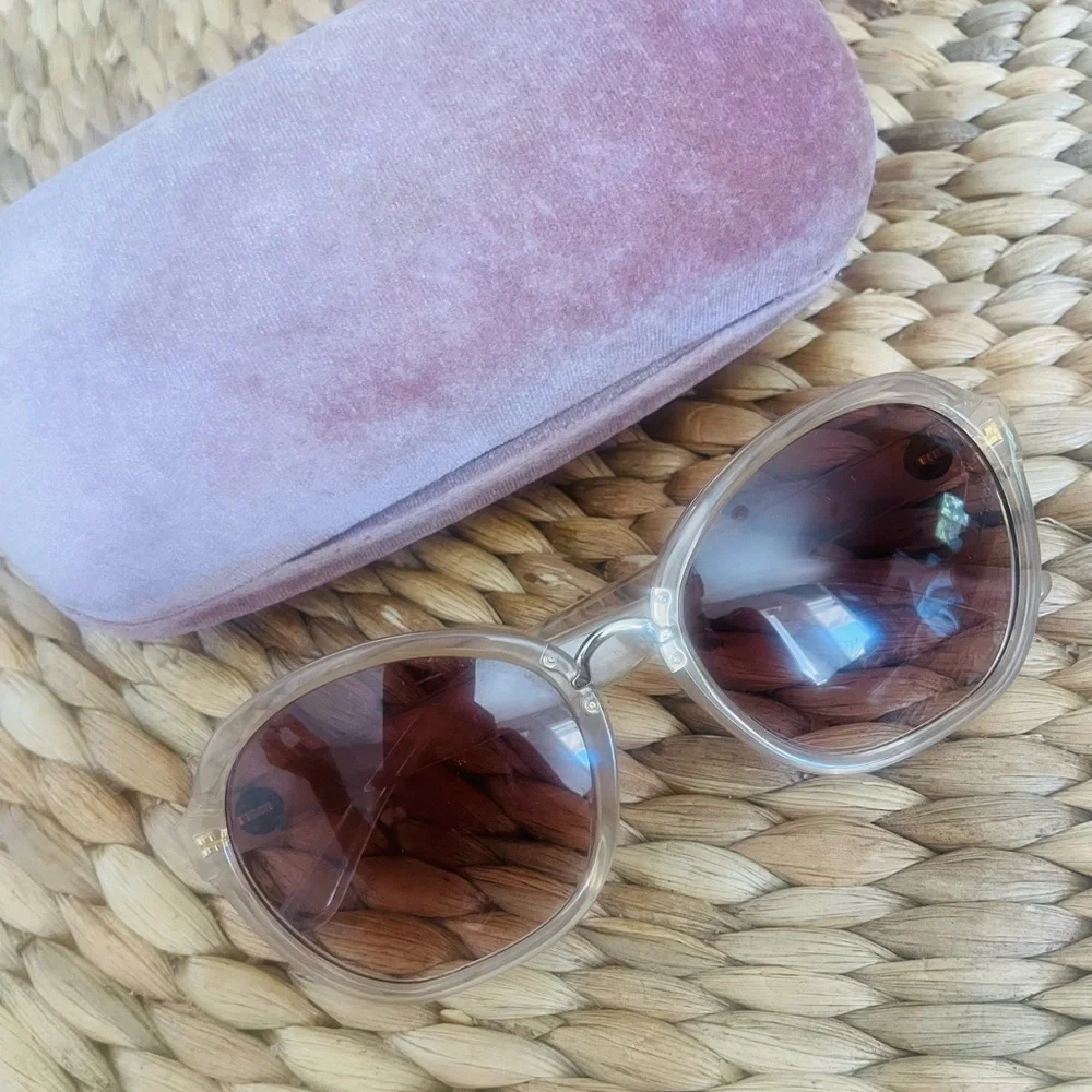 Tory Burch Transparent Sunglasses - Picture 7 of 7